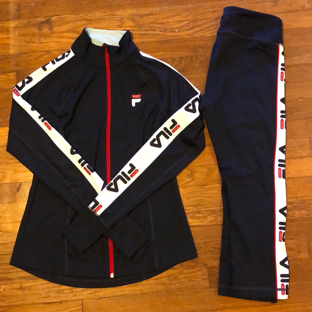 Fila track suit